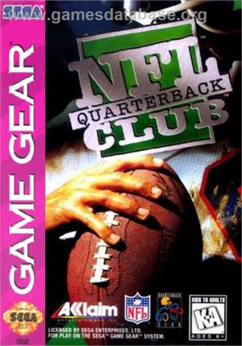 Cover NFL Quarterback Club for Game Gear